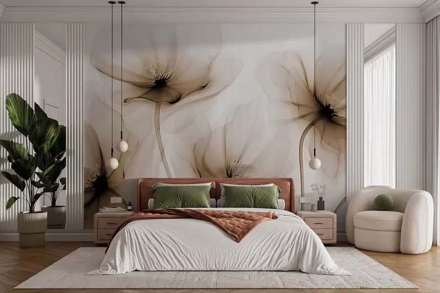 Fototapeta Przezroczyste kwiaty w02696v1