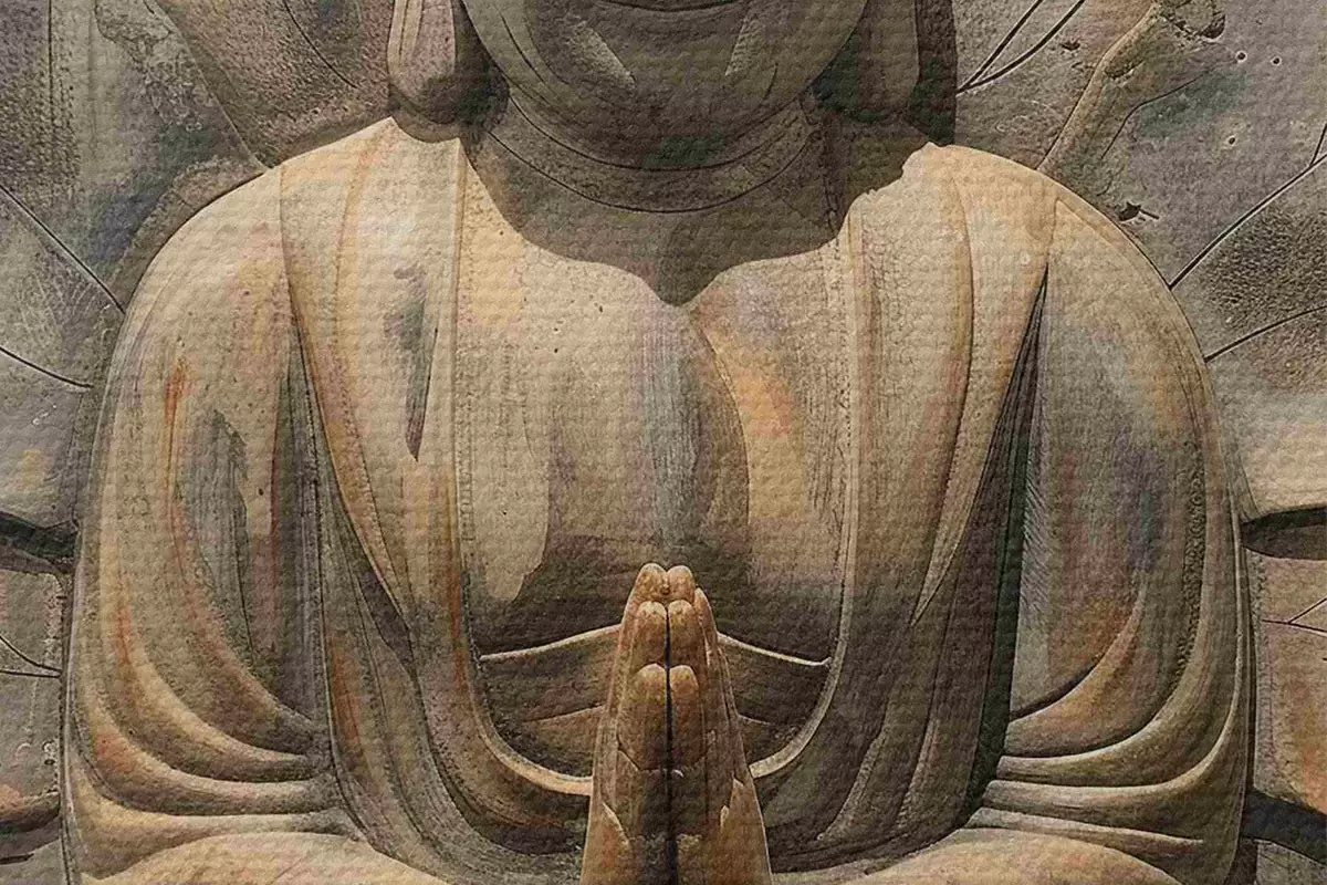 Okrągłe obrazy Budda r40761