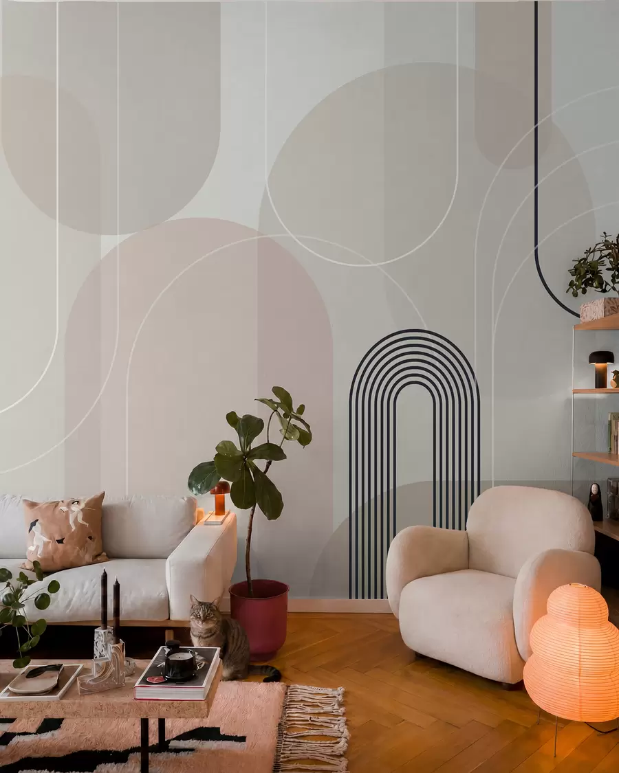 Fototapeta Stylowe minimalistyczne łuki w02826