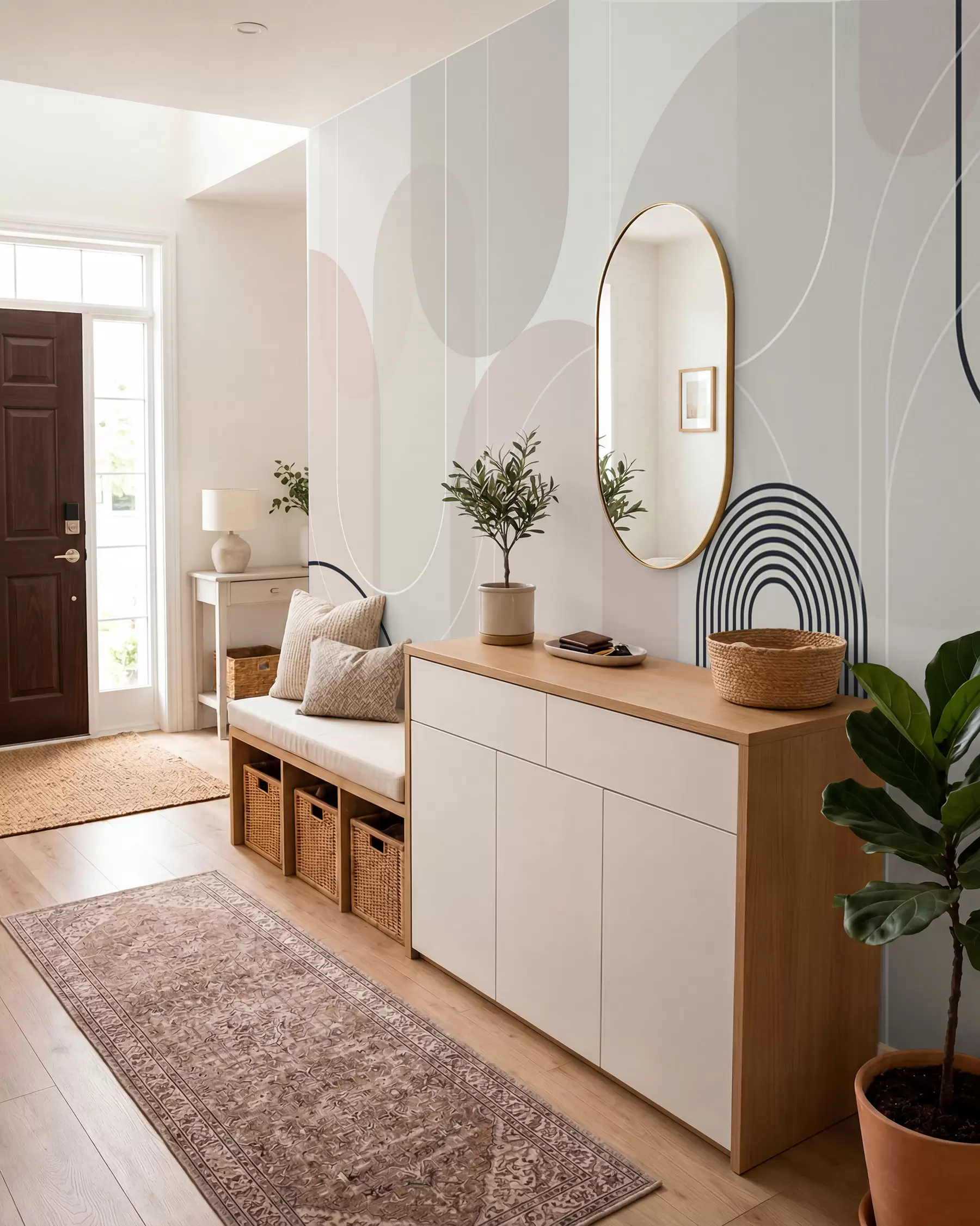 Fototapeta Stylowe minimalistyczne łuki w02826