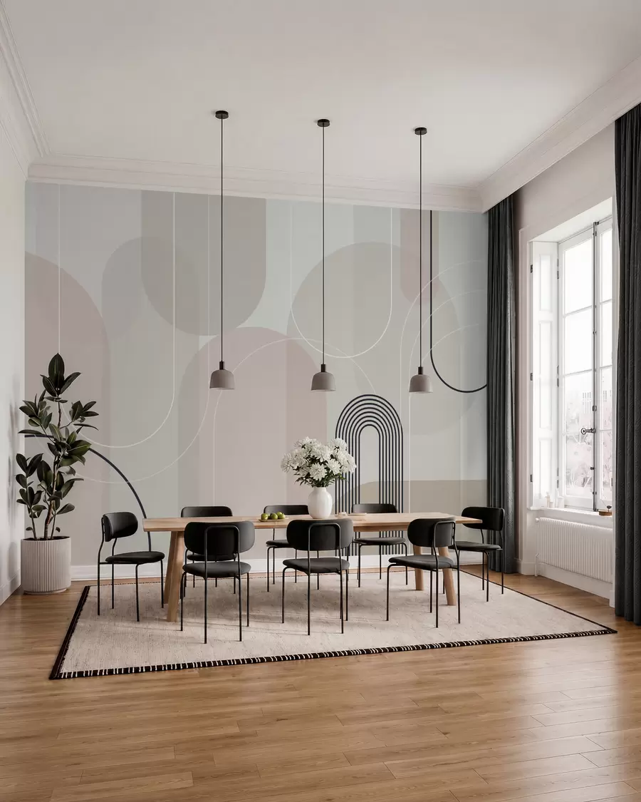 Fototapeta Stylowe minimalistyczne łuki w02826