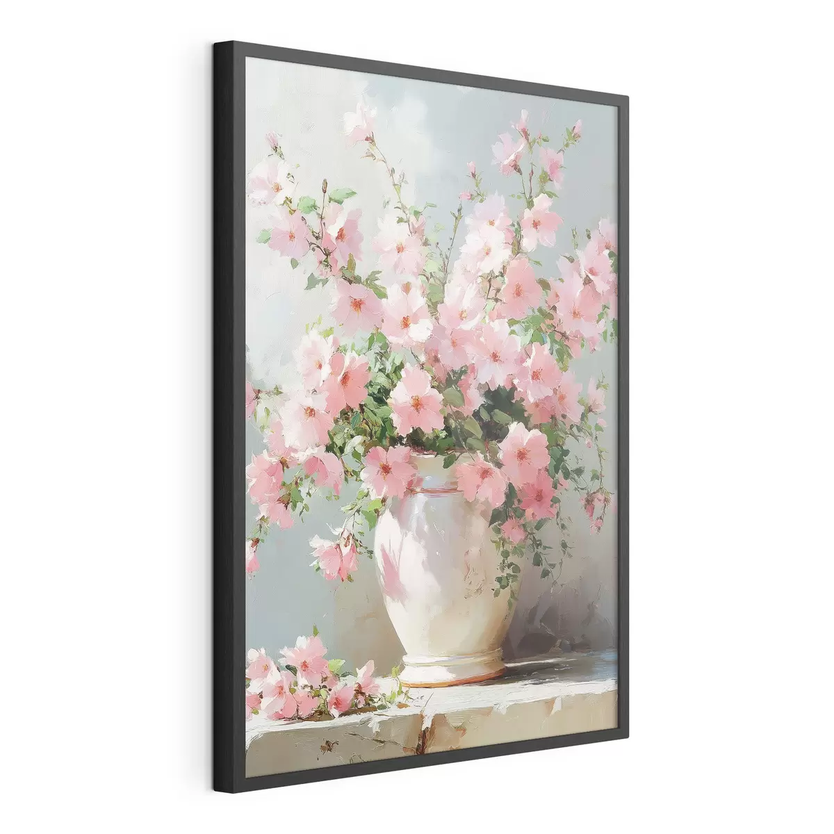 Plakat Bukiet różowych kwiatów f42491