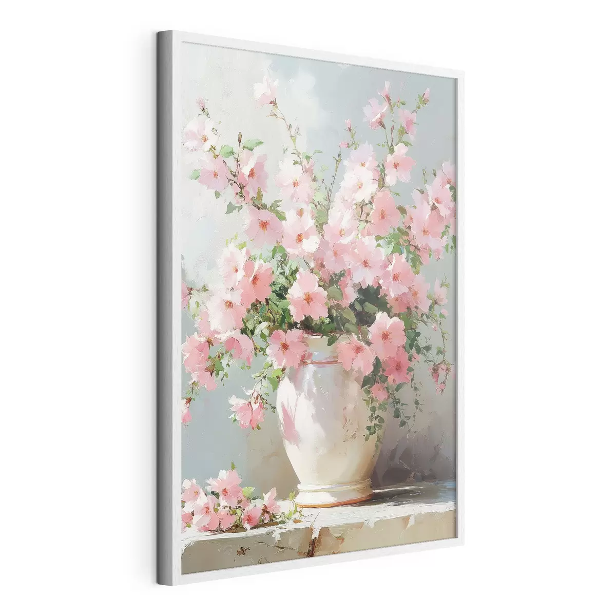 Plakat Bukiet różowych kwiatów f42491