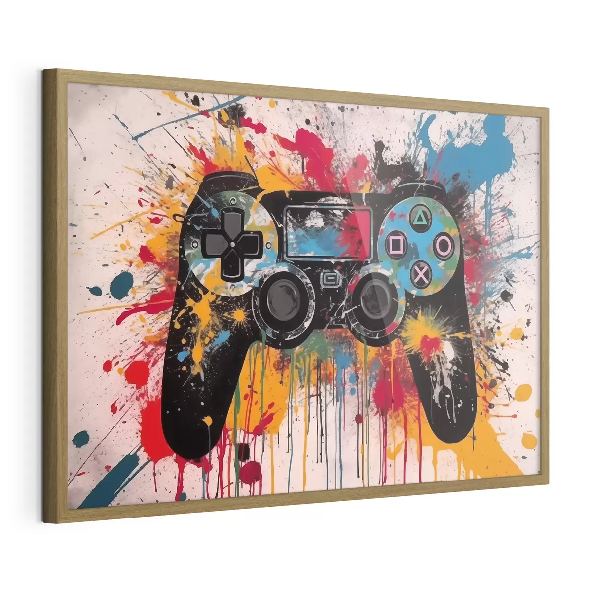 Plakat Projekt graficzny gamepada f42665