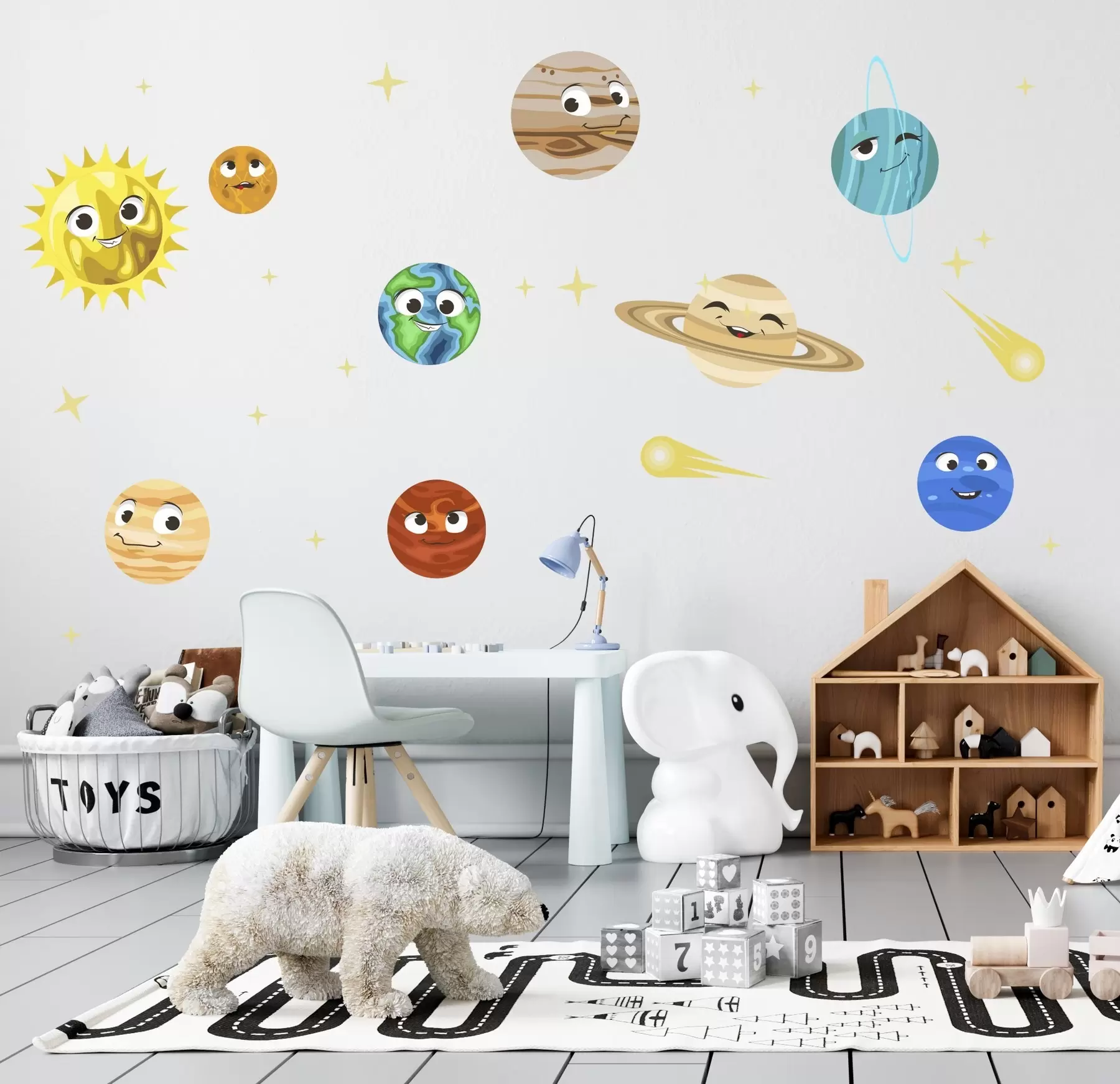 Fototapeta Wesoły układ słoneczny n00025