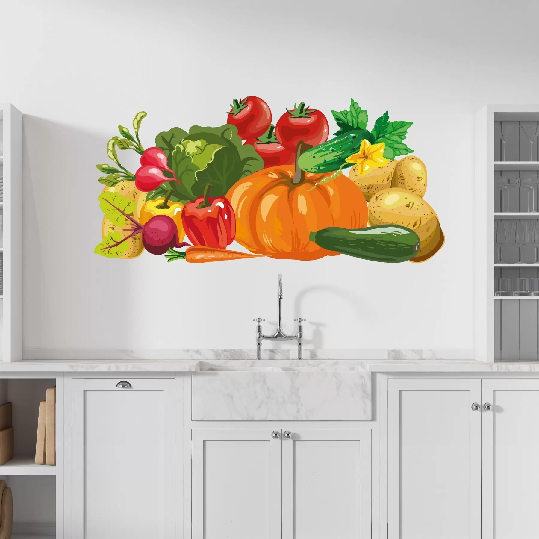 Fototapeta Warzywa w jaskrawych kolorach n00030