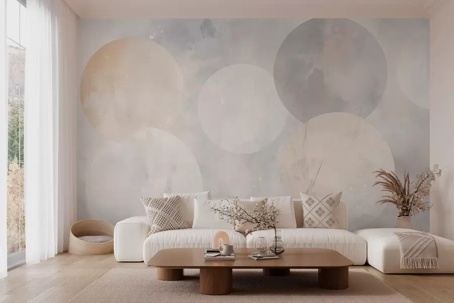 Fototapeta Abstrakcyjna tapeta taniec planet w02911