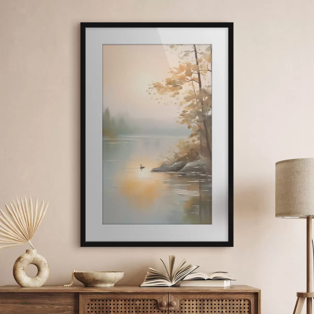 Plakat Nad spokojną wodą f42757