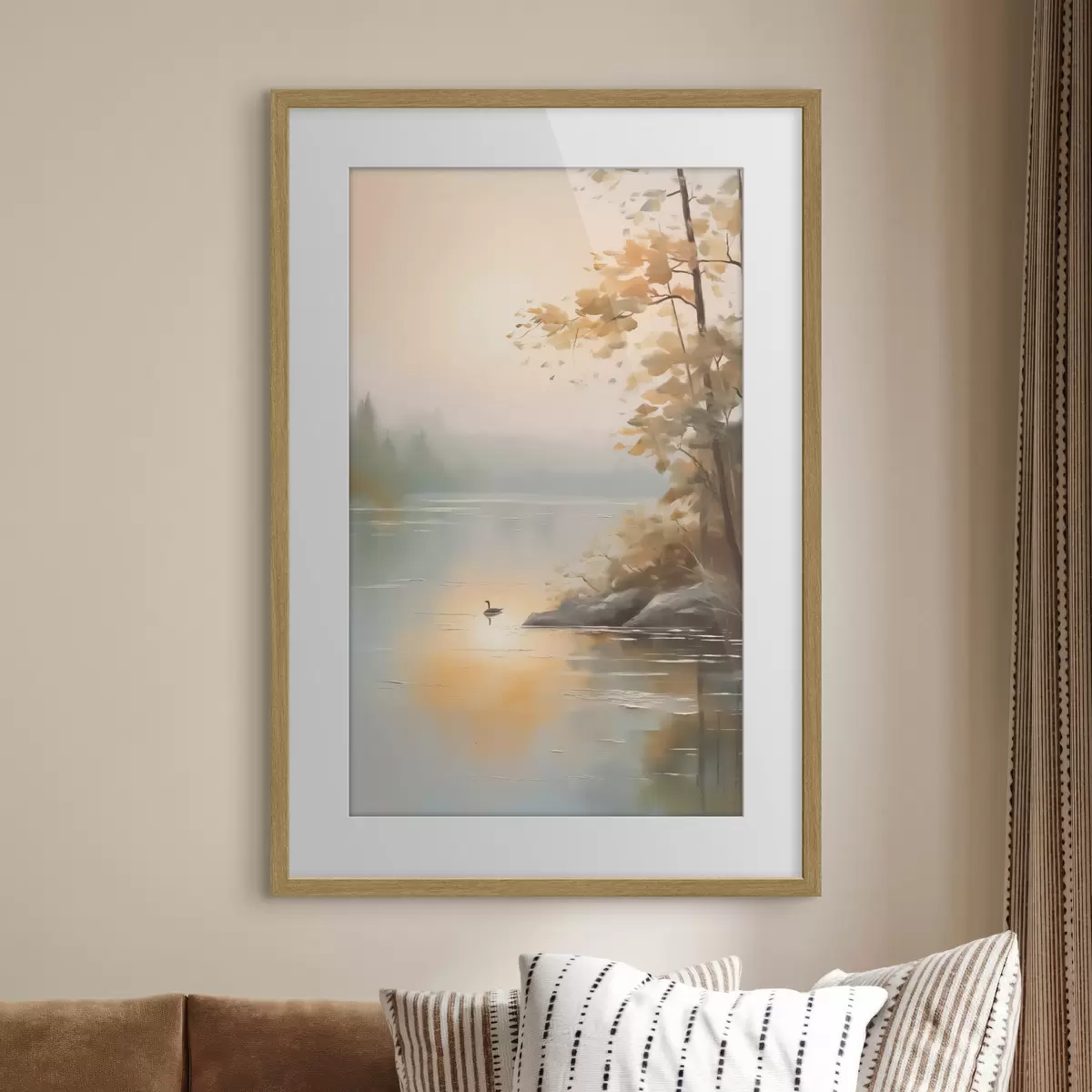 Plakat Nad spokojną wodą f42757