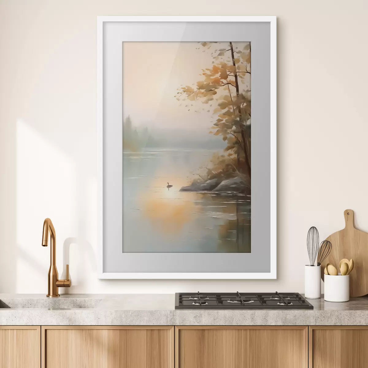 Plakat Nad spokojną wodą f42757