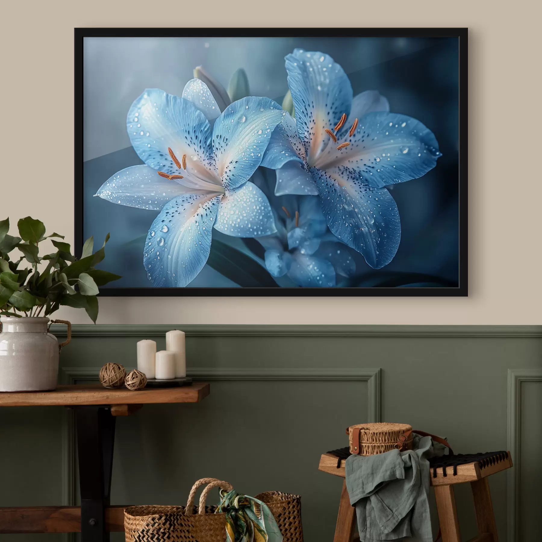 Fototapeta Niebieskie lilie f42848