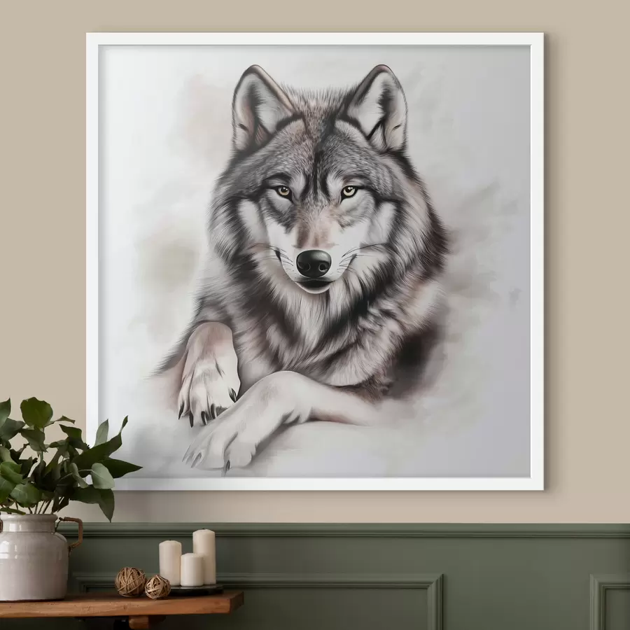 Fototapeta Piękny wilk f42985