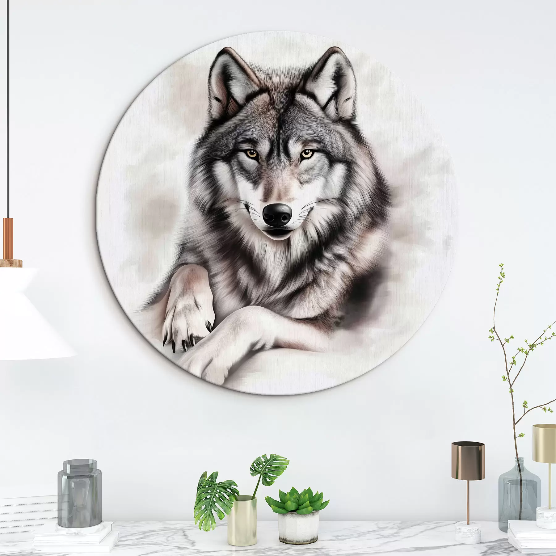 Obraz Piękny wilk r42985