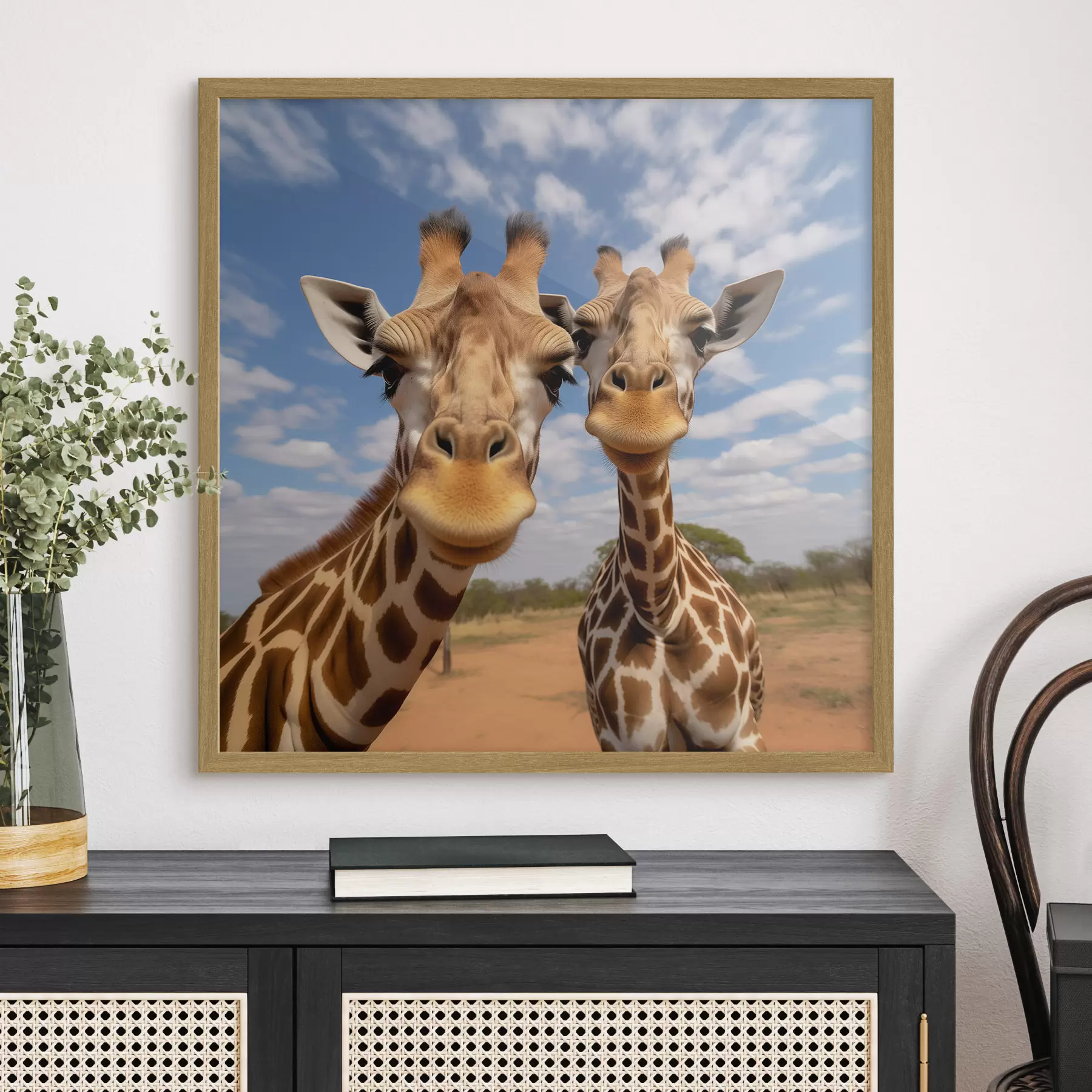 Fototapeta Para żyraf f43027