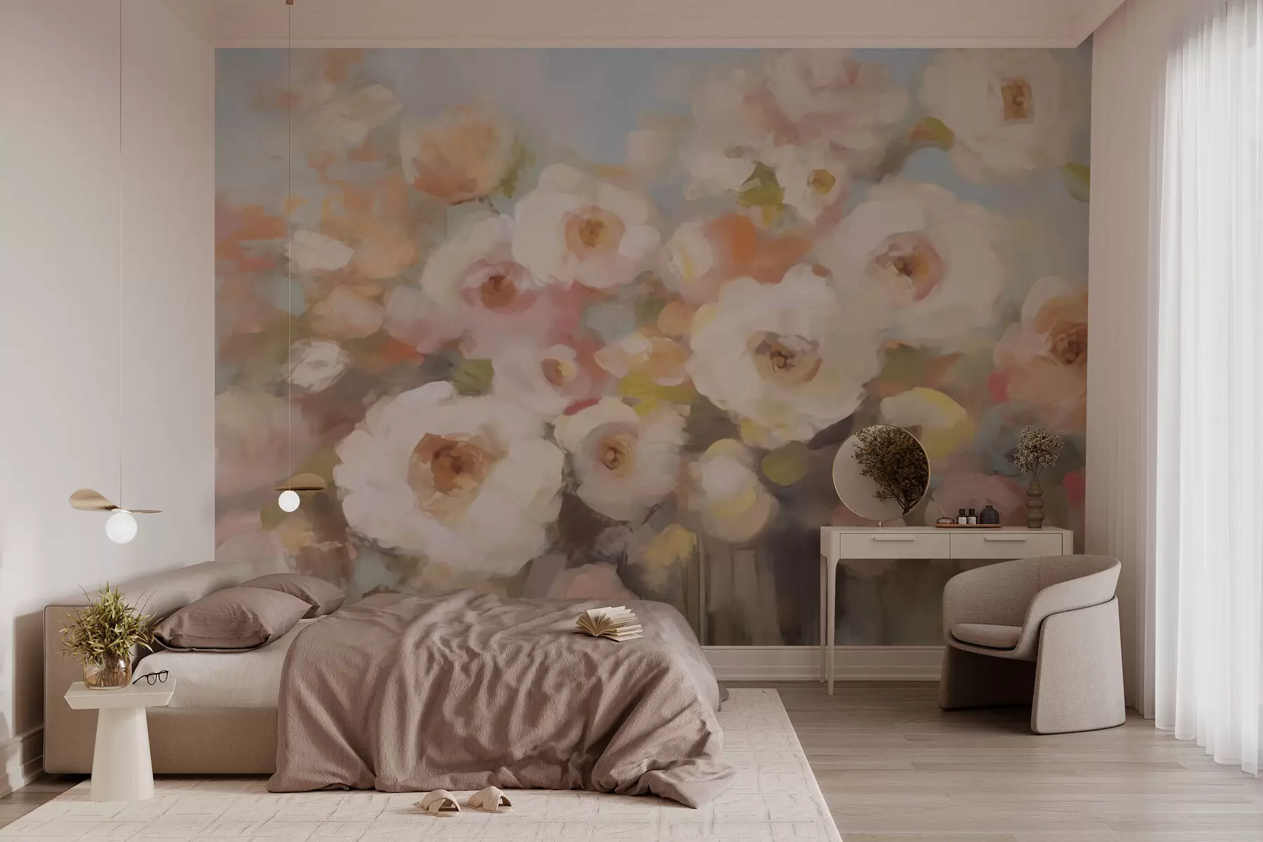 Fototapeta Delikatne kwiaty w03214