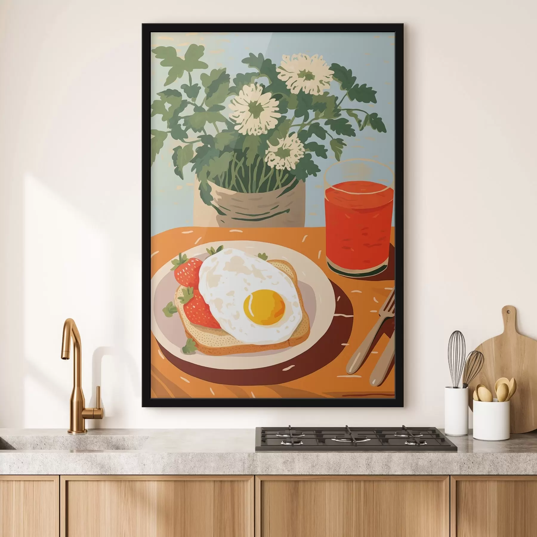 Fototapeta Rogaliki na śniadanie f43140