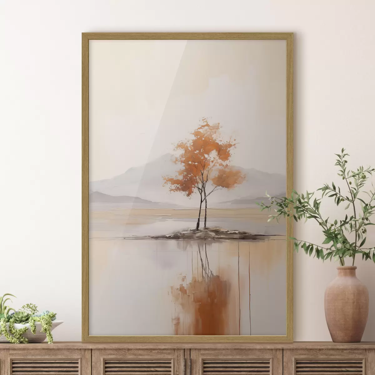 Plakat Wyspa jesieni f43147