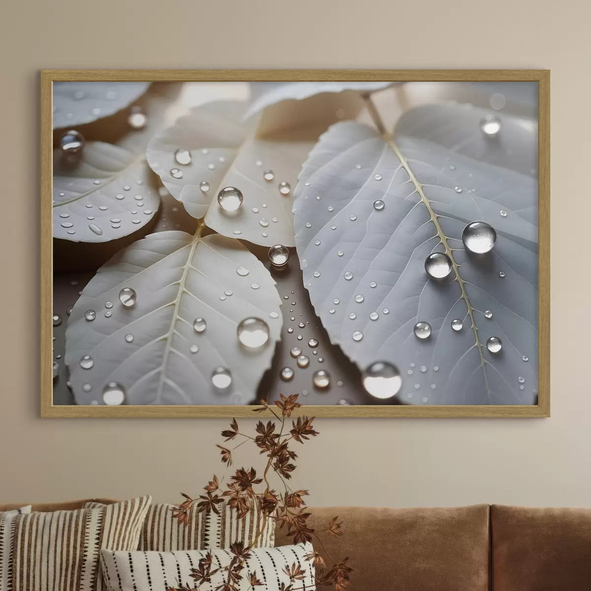Plakat Rosa na bieli f43159