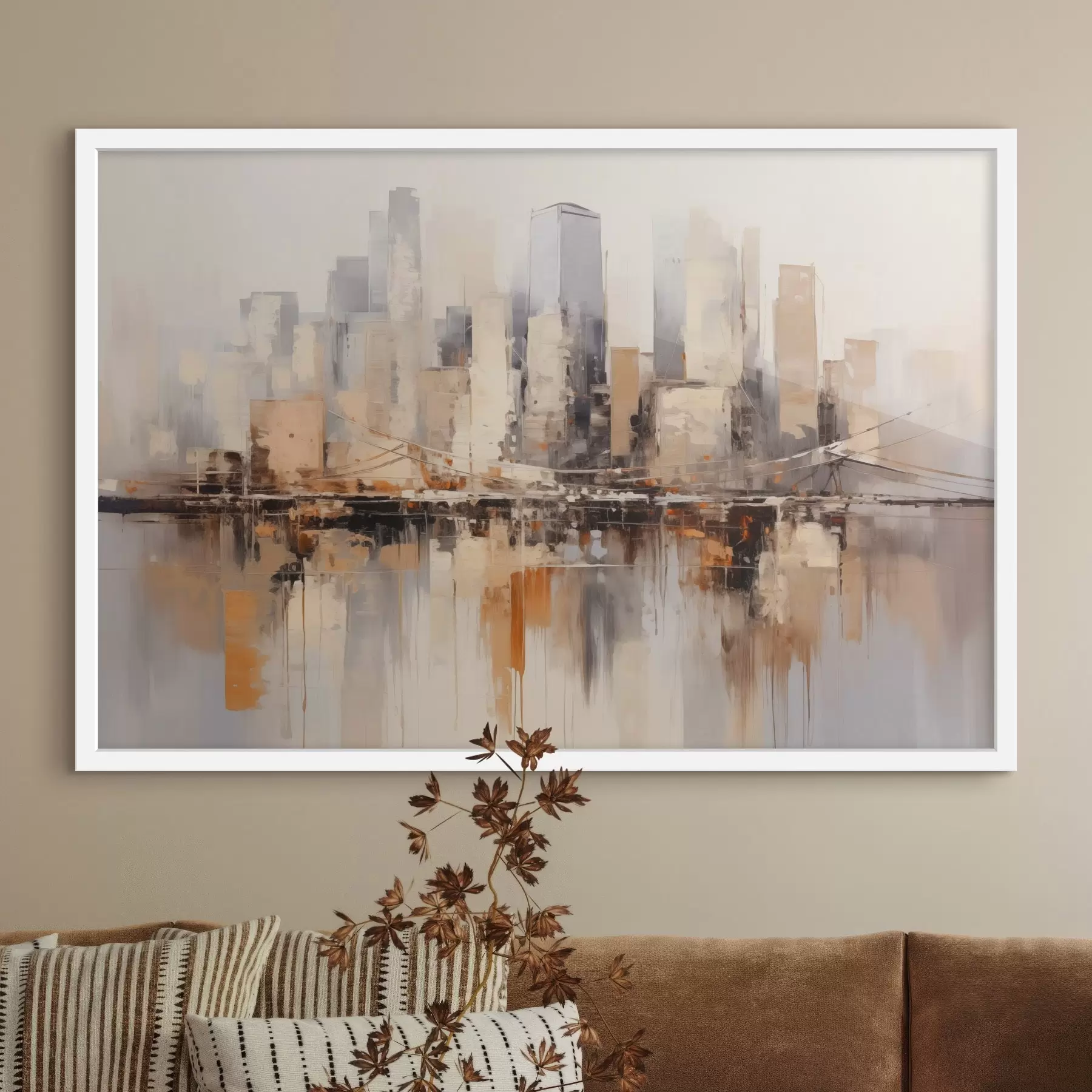 Fototapeta Miasto po drugiej stronie wody f43168
