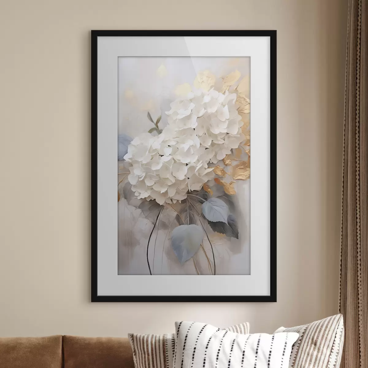 Plakat Bujna hortensja f43130