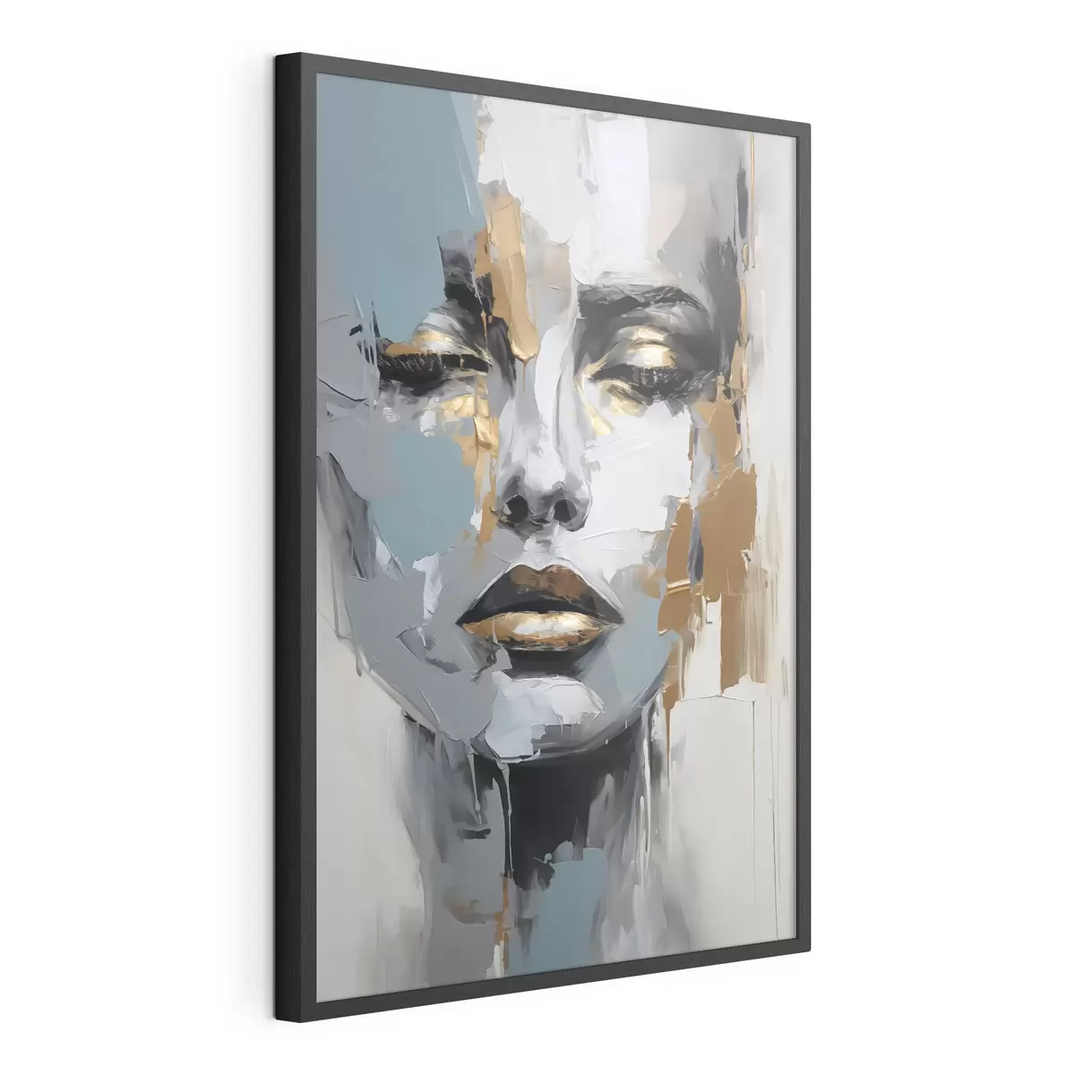 Plakat Abstrakcyjny portret f43197