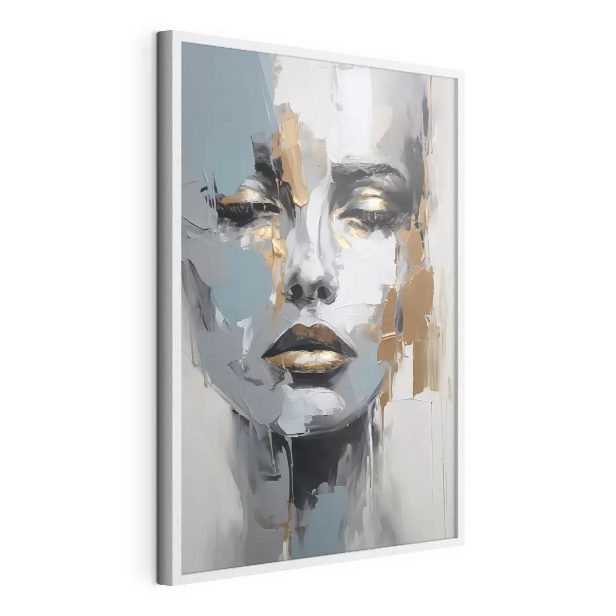 Plakat Abstrakcyjny portret f43197