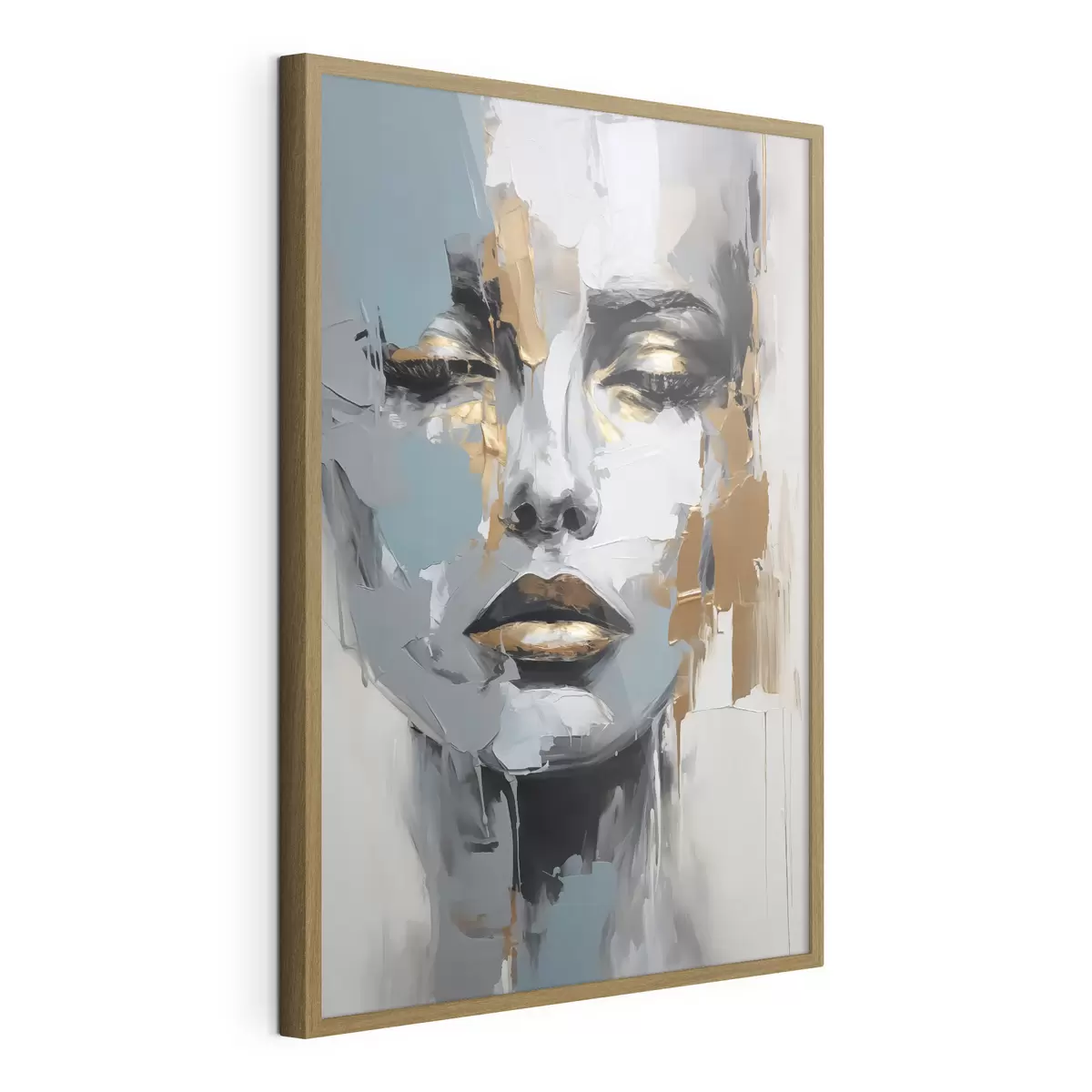 Plakat Abstrakcyjny portret f43197