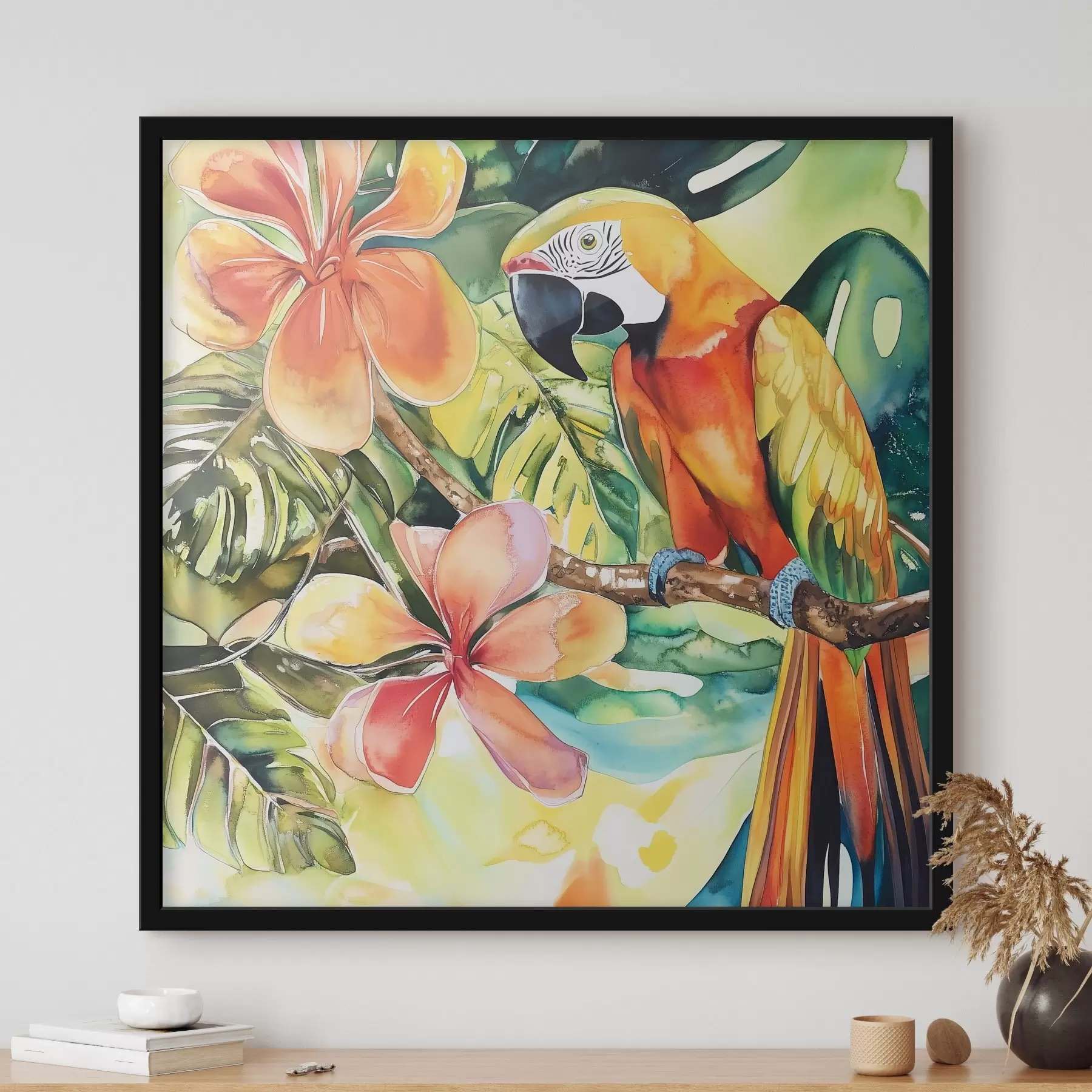 Fototapeta Jasna papuga f43307