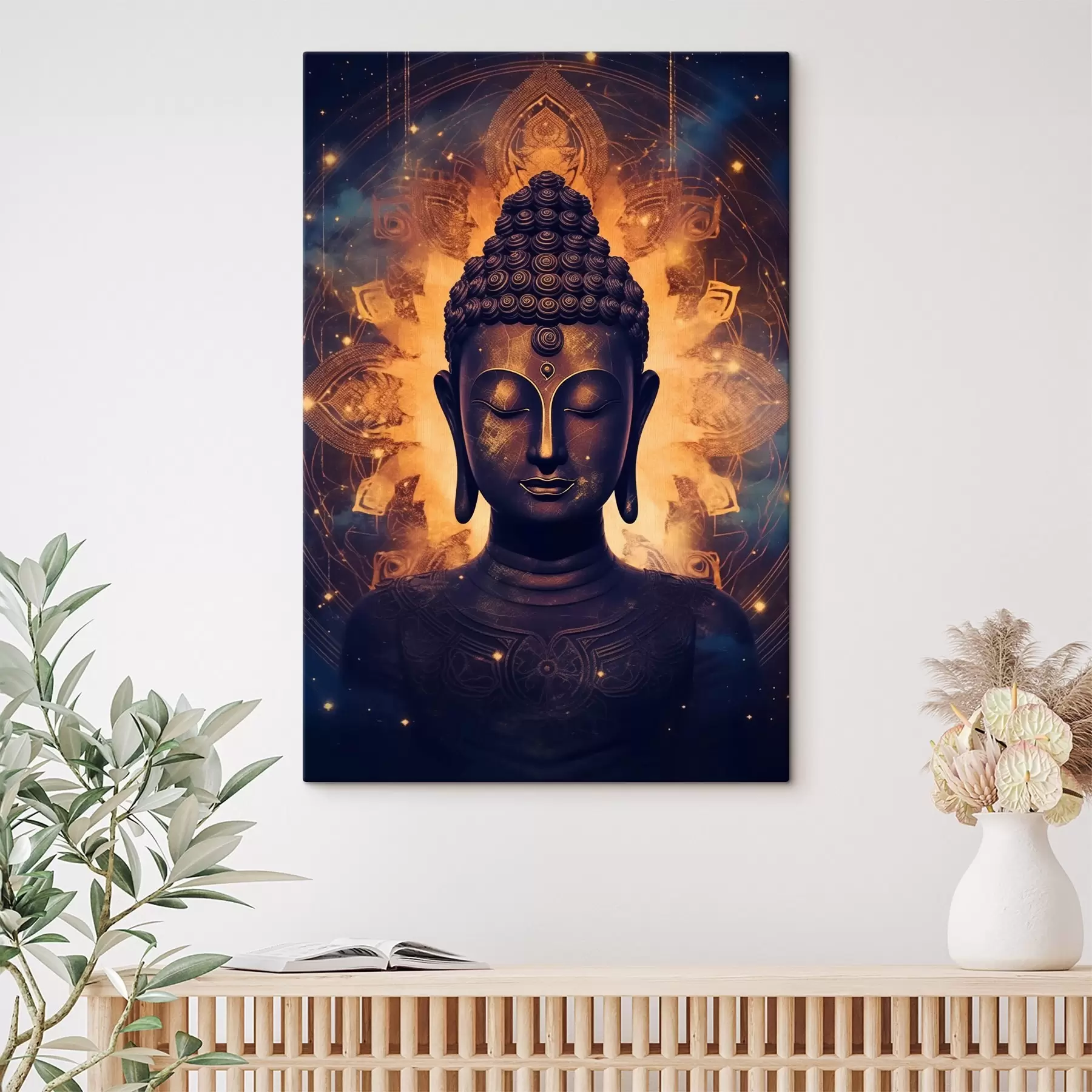 Obraz Budda w blasku energii s43276