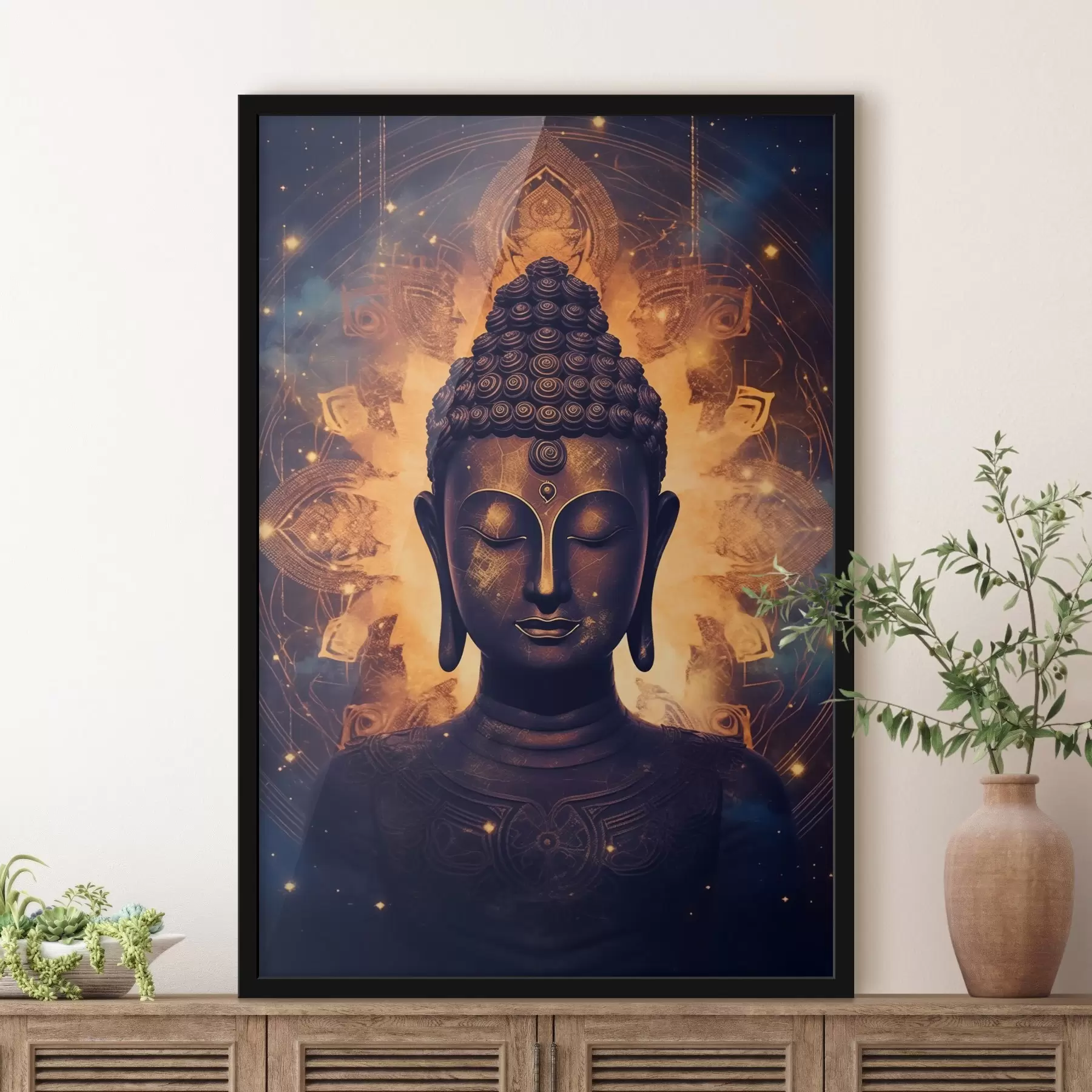 Obraz Budda w blasku energii f43276
