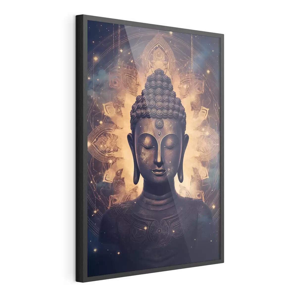 Plakat Budda w blasku energii f43276