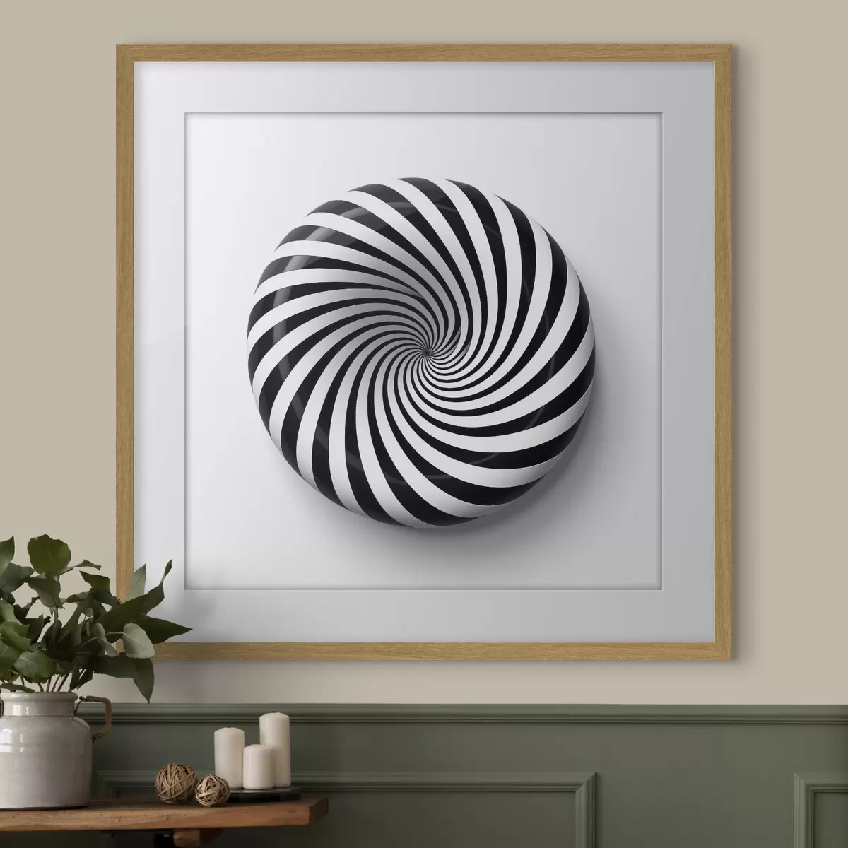 Plakat Spirala bez końca f43376