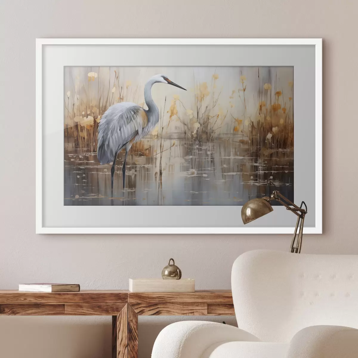 Plakat Jezioro i harmonia f43398