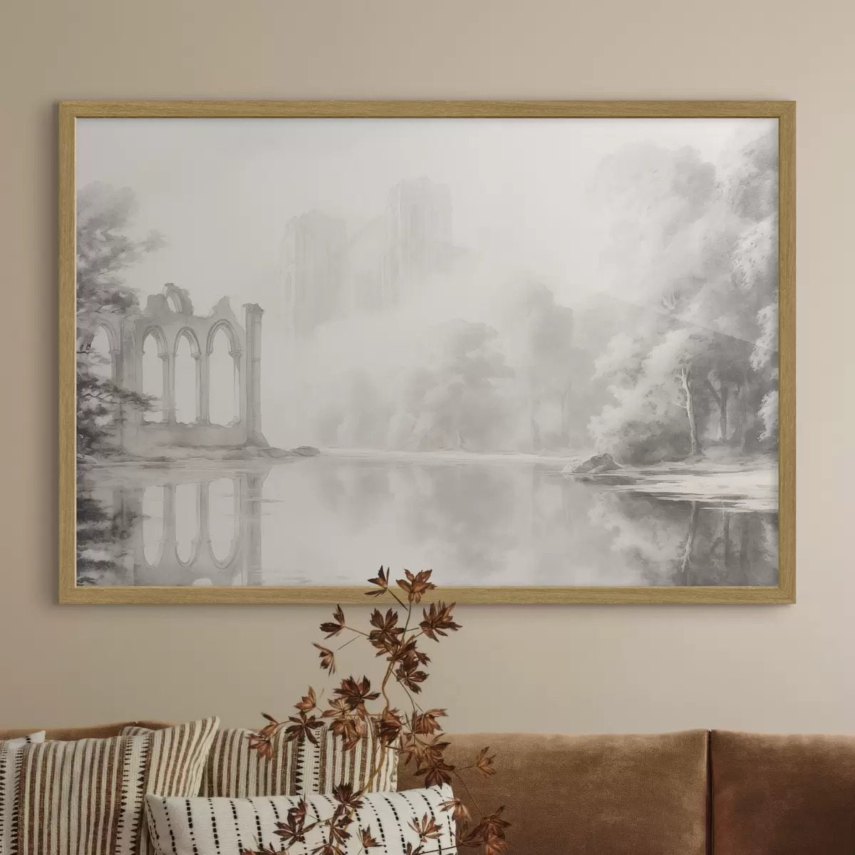 Plakat Ruiny architektoniczne f43430
