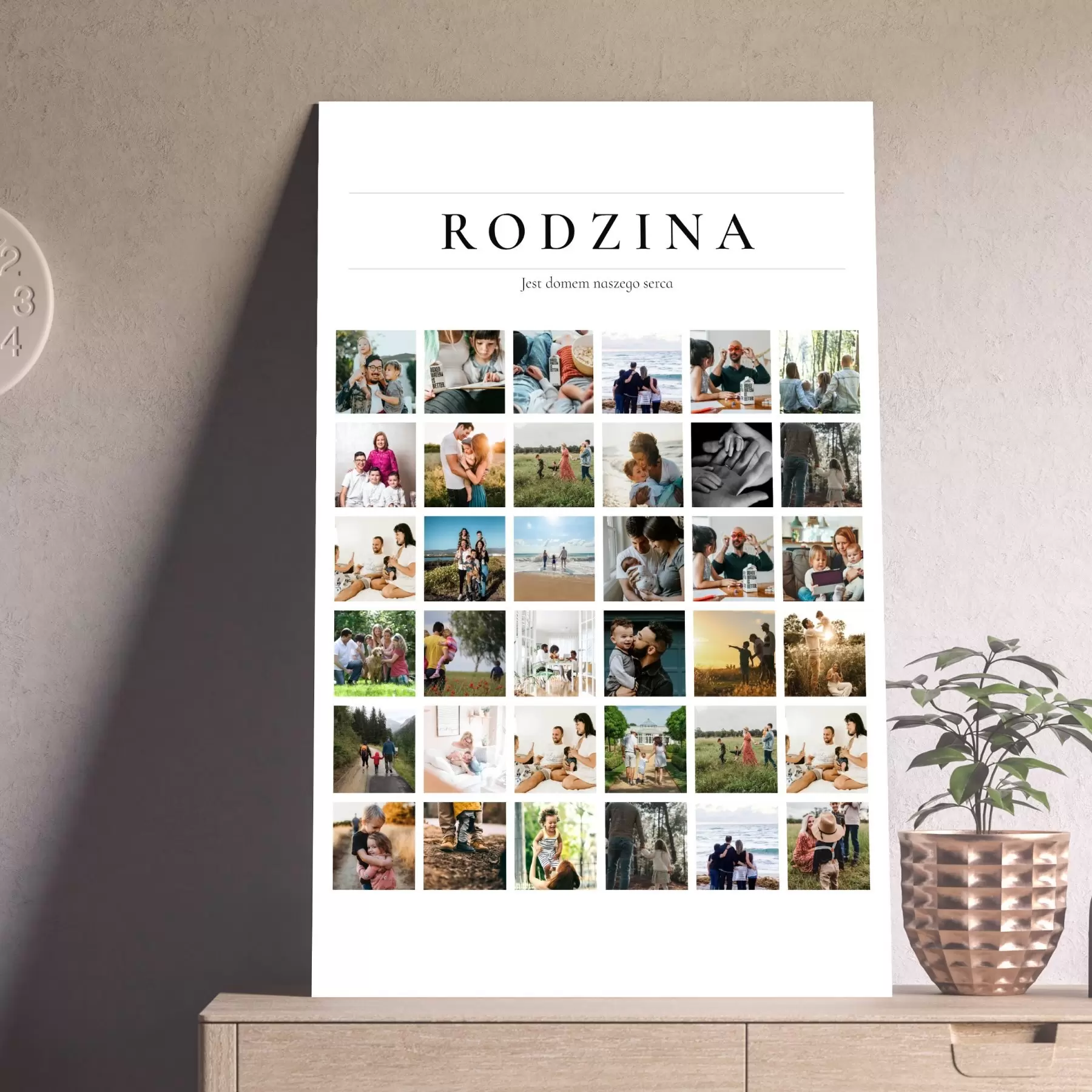 Obraz Kup kolaż zdjęć na płótnie na prezent s43714