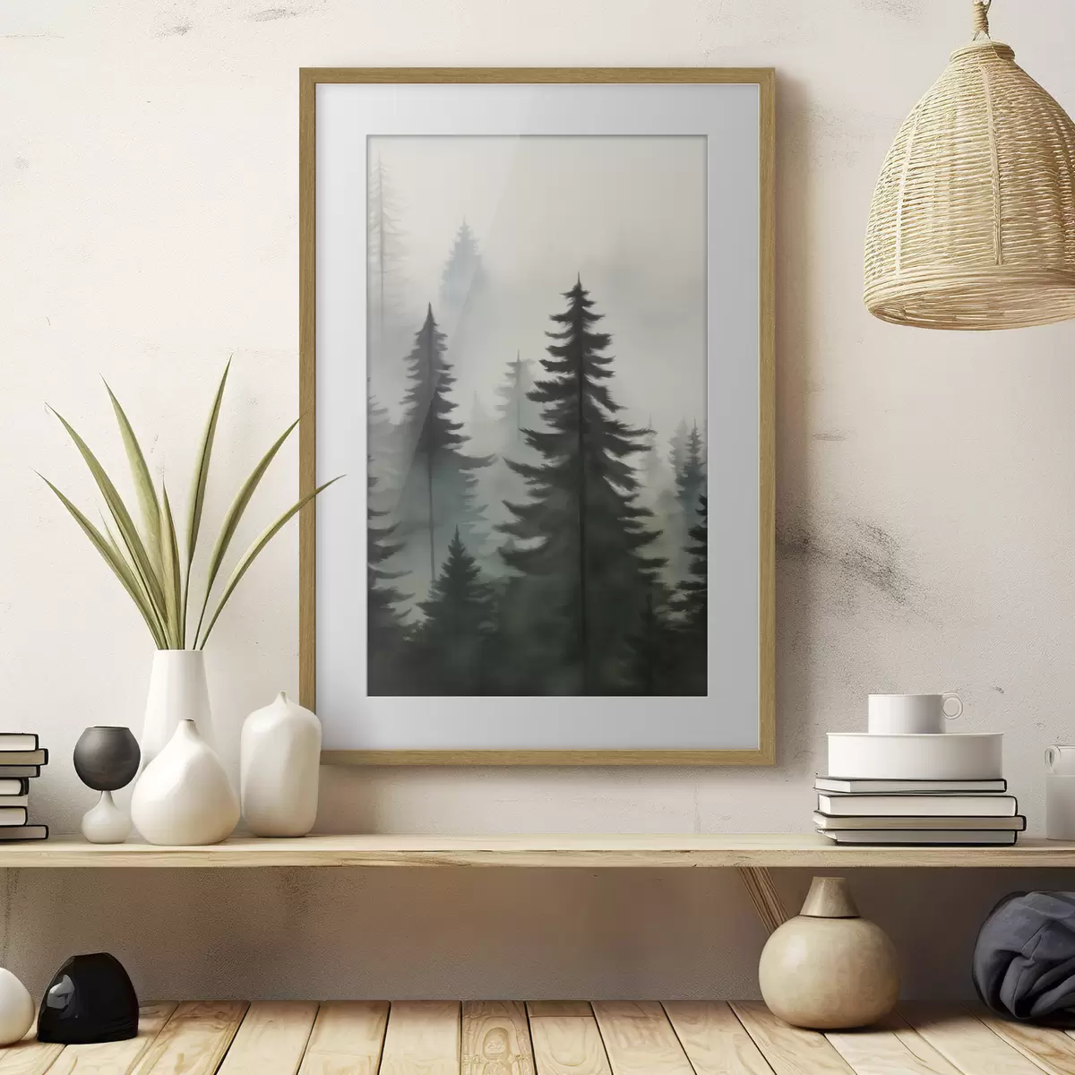 Plakat Spokojna linia brzegowa f43511