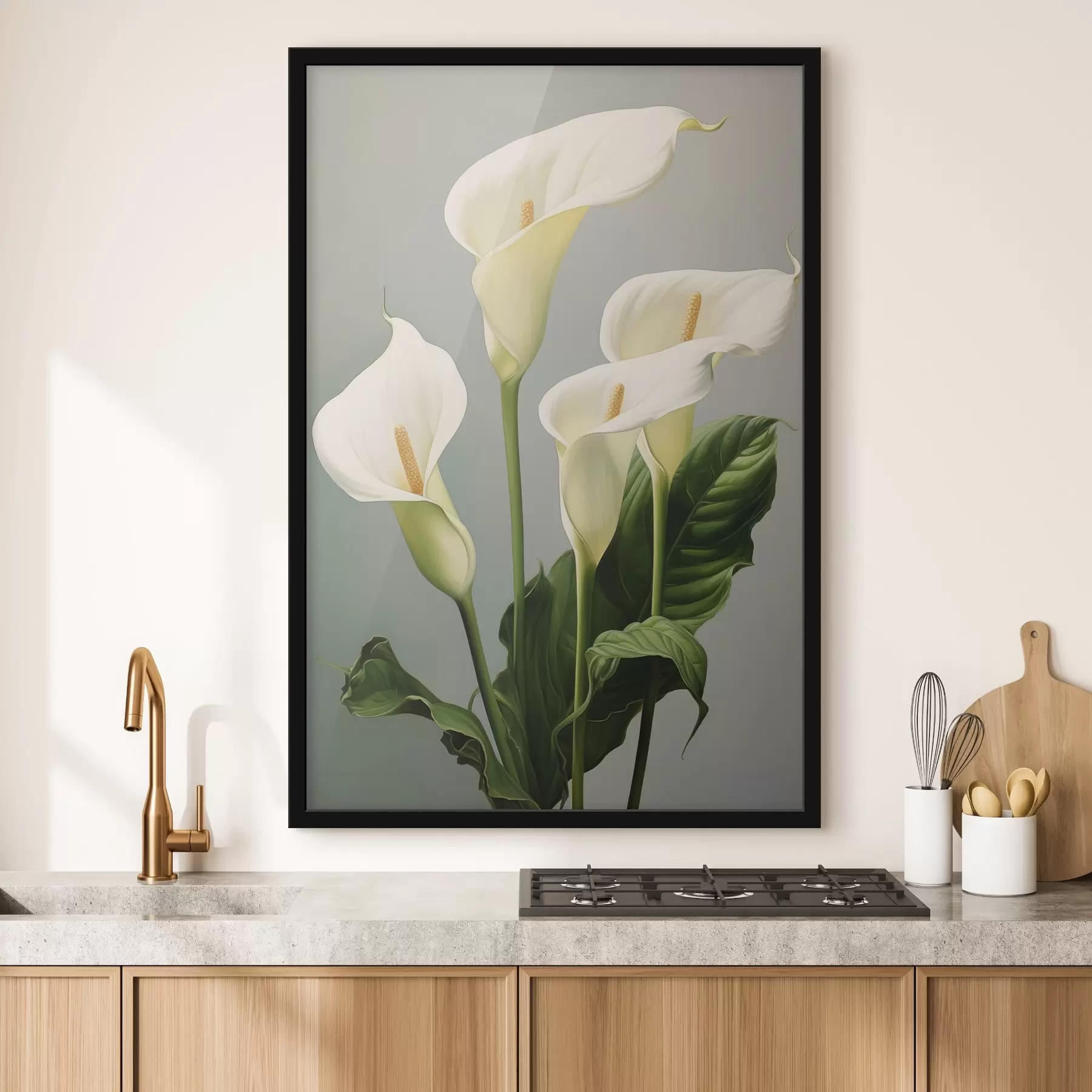 Obraz Eleganckie lilie Calla f43558