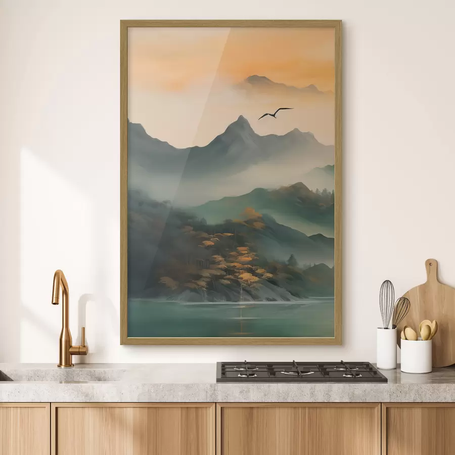Fototapeta Mystic Mountain Dawn f43588