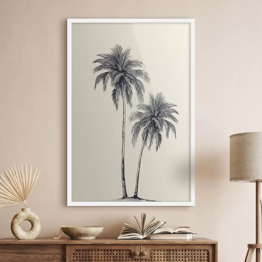 Fototapeta Palmy minimalizm f43956