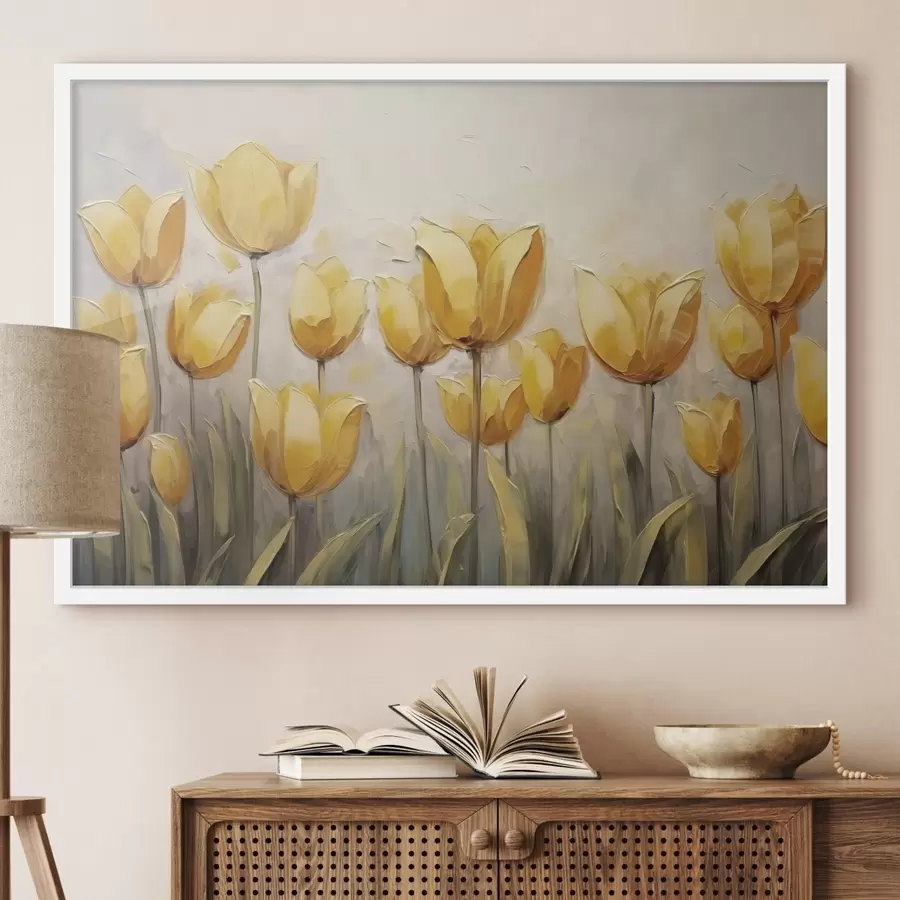 Fototapeta Żółte tulipany f43977