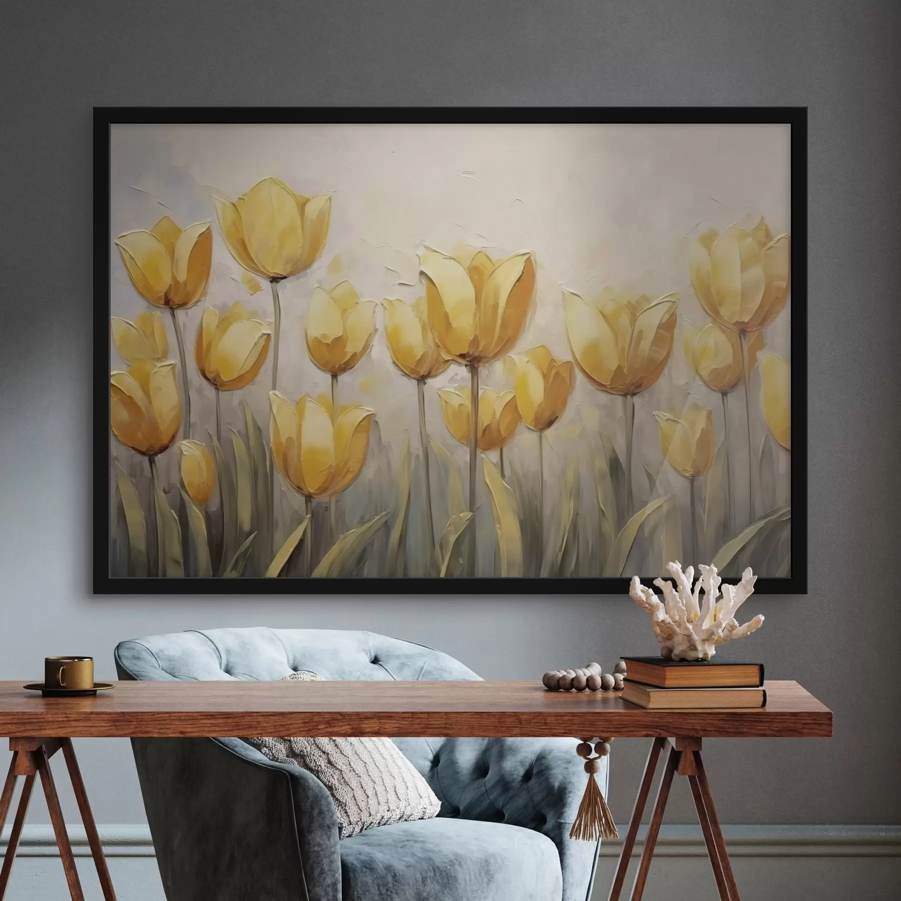 Fototapeta Żółte tulipany f43977