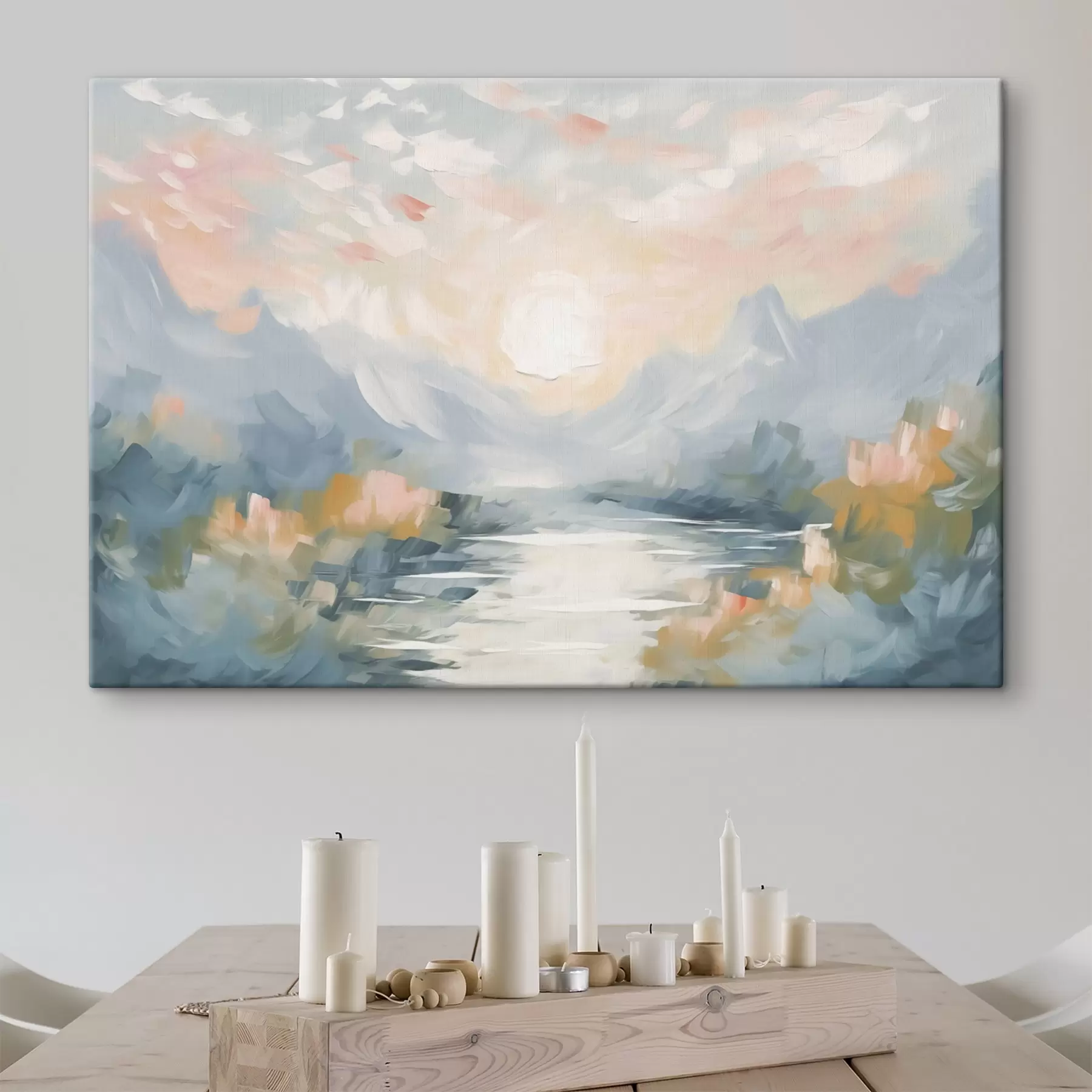 Obraz Abstrakcja gór s44052