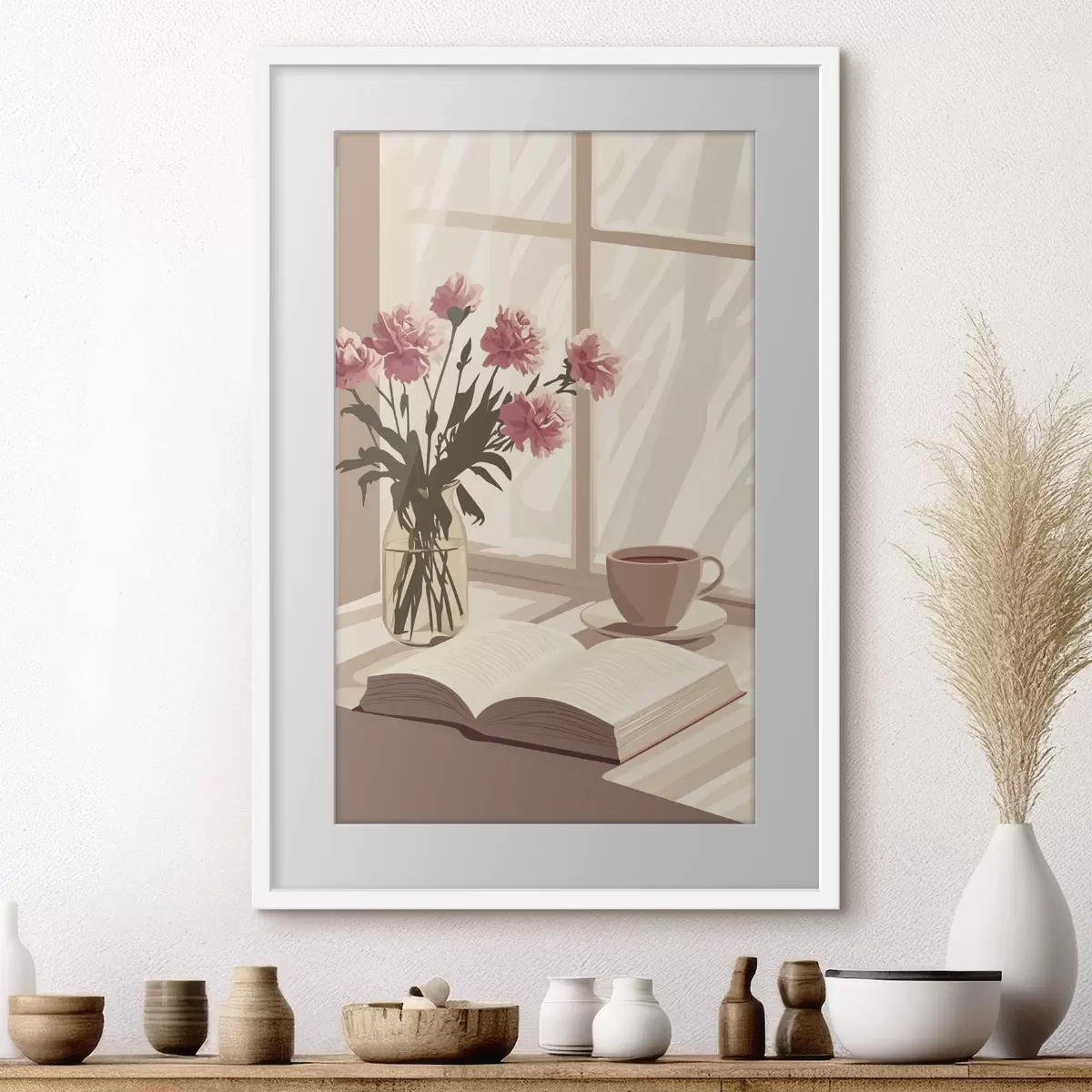 Plakat Kawa i echo f44012