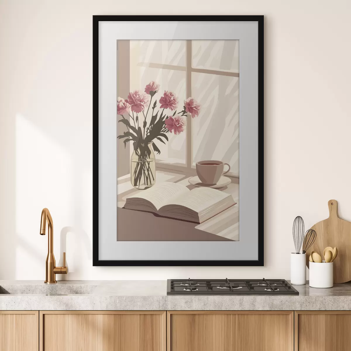 Plakat Kawa i echo f44012