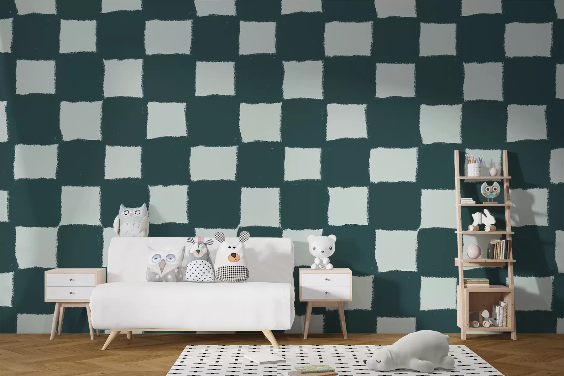 Fototapeta Kwadraty, siatka, wzór geometryczny w03789v2