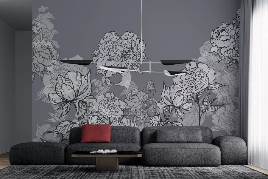 Fototapeta Cienkie, delikatne kwiaty w03792v2