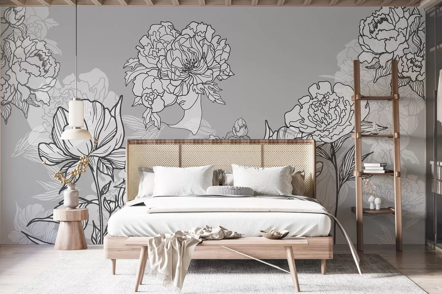 Fototapeta Cienkie, delikatne kwiaty w03792v1