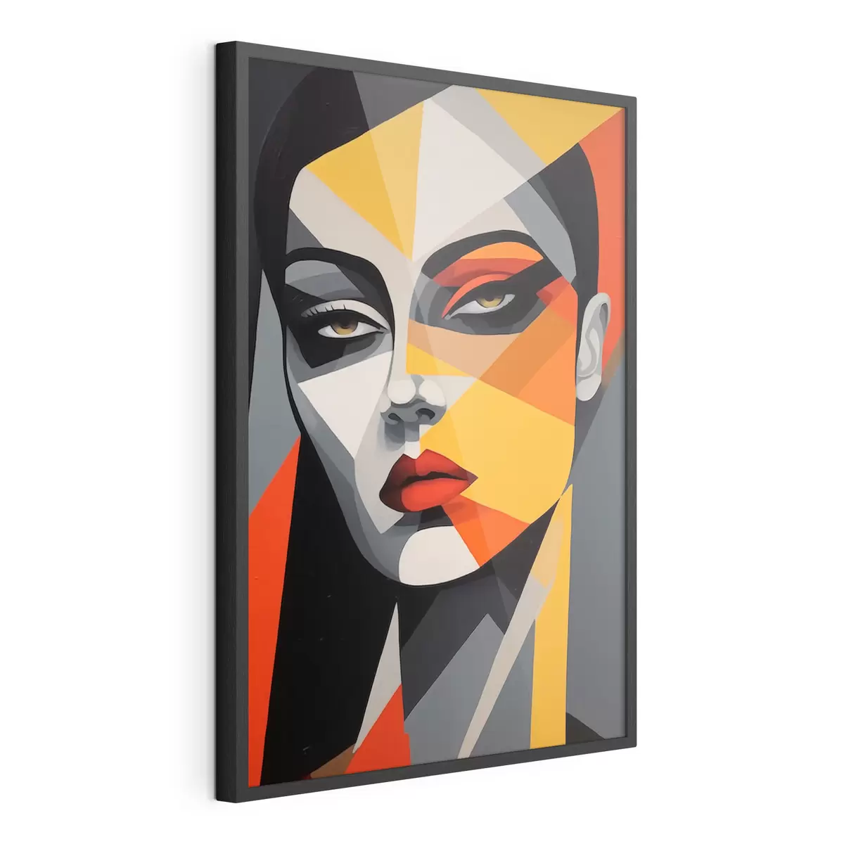 Plakat Abstrakcyjna twarz f44111
