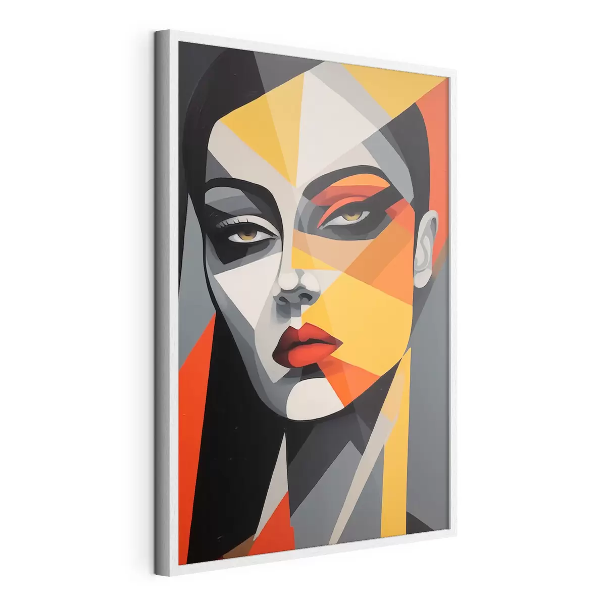 Plakat Abstrakcyjna twarz f44111