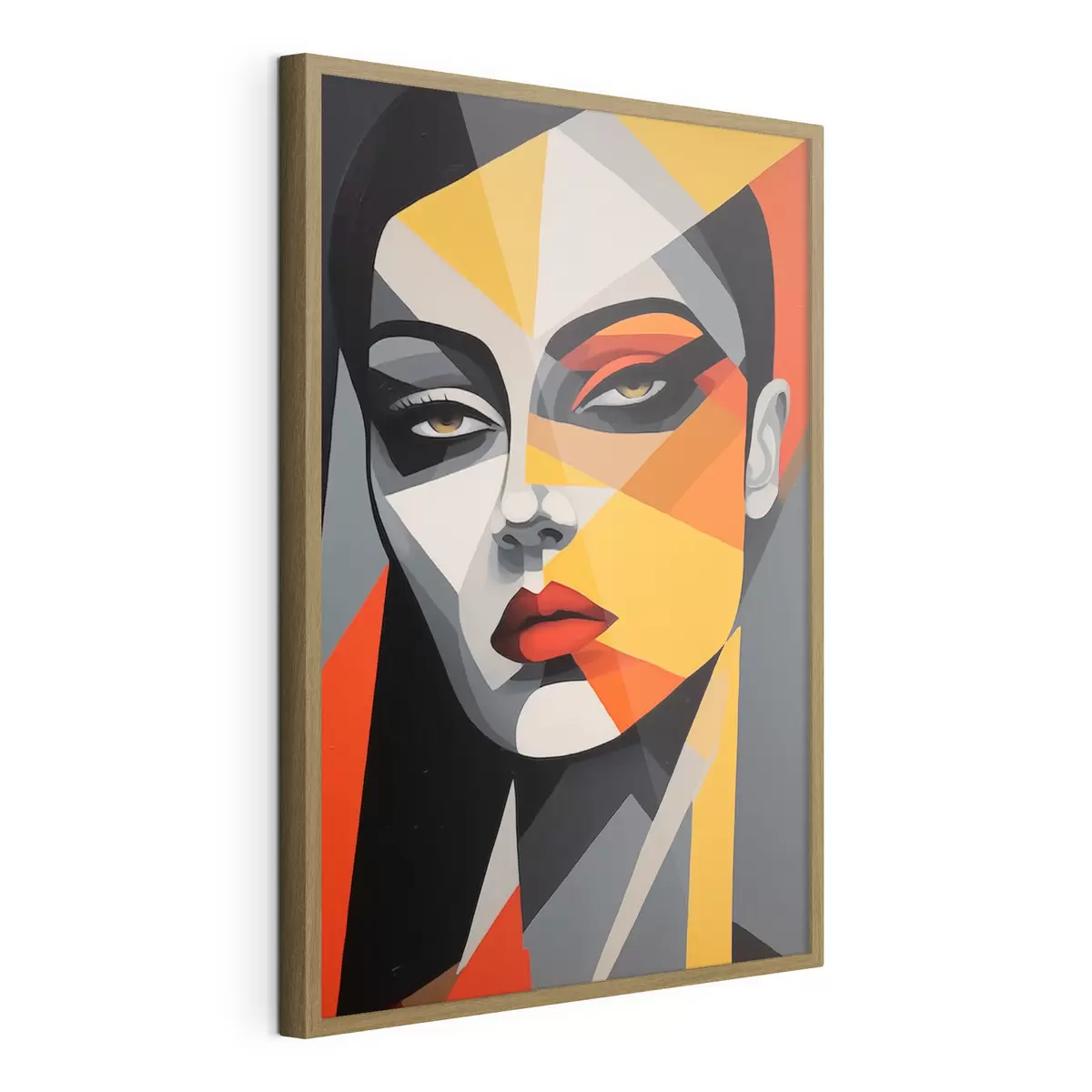 Plakat Abstrakcyjna twarz f44111